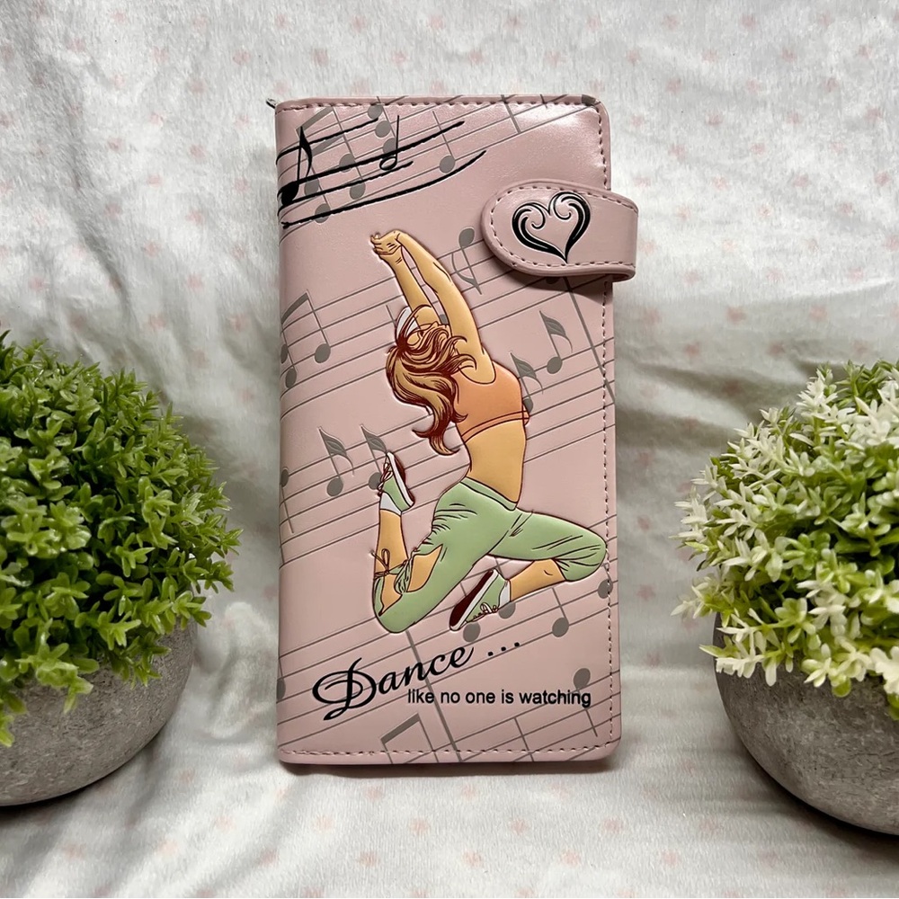 Woman’s Wallet Large : Dance Pink